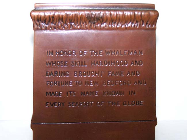 A Spectacular Pair of Antique New Bedford Whaling Monument Bookends circa 1930 — image 3
